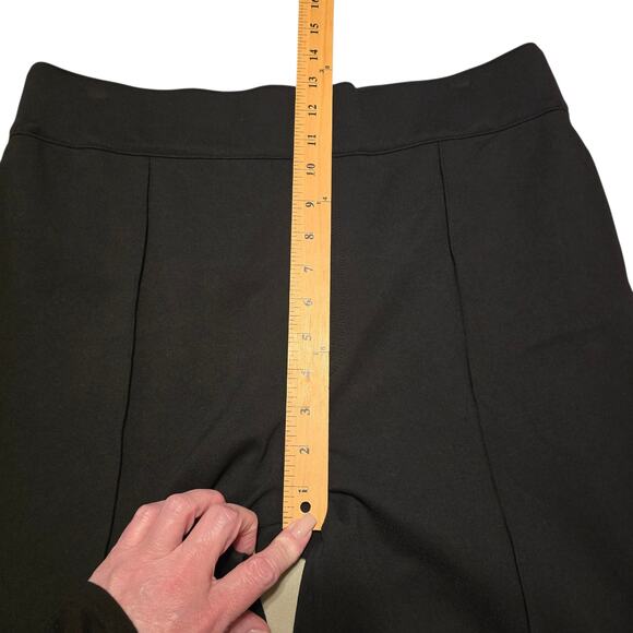 Spanx The Perfect Pant High Rise Womens 1X Black Flare Pullon Stretch Neutral - Picture 10 of 12